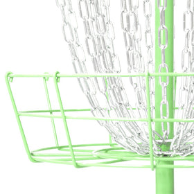 Axiom Discs Pro setup in lime enables fast on-site use during sessions.
