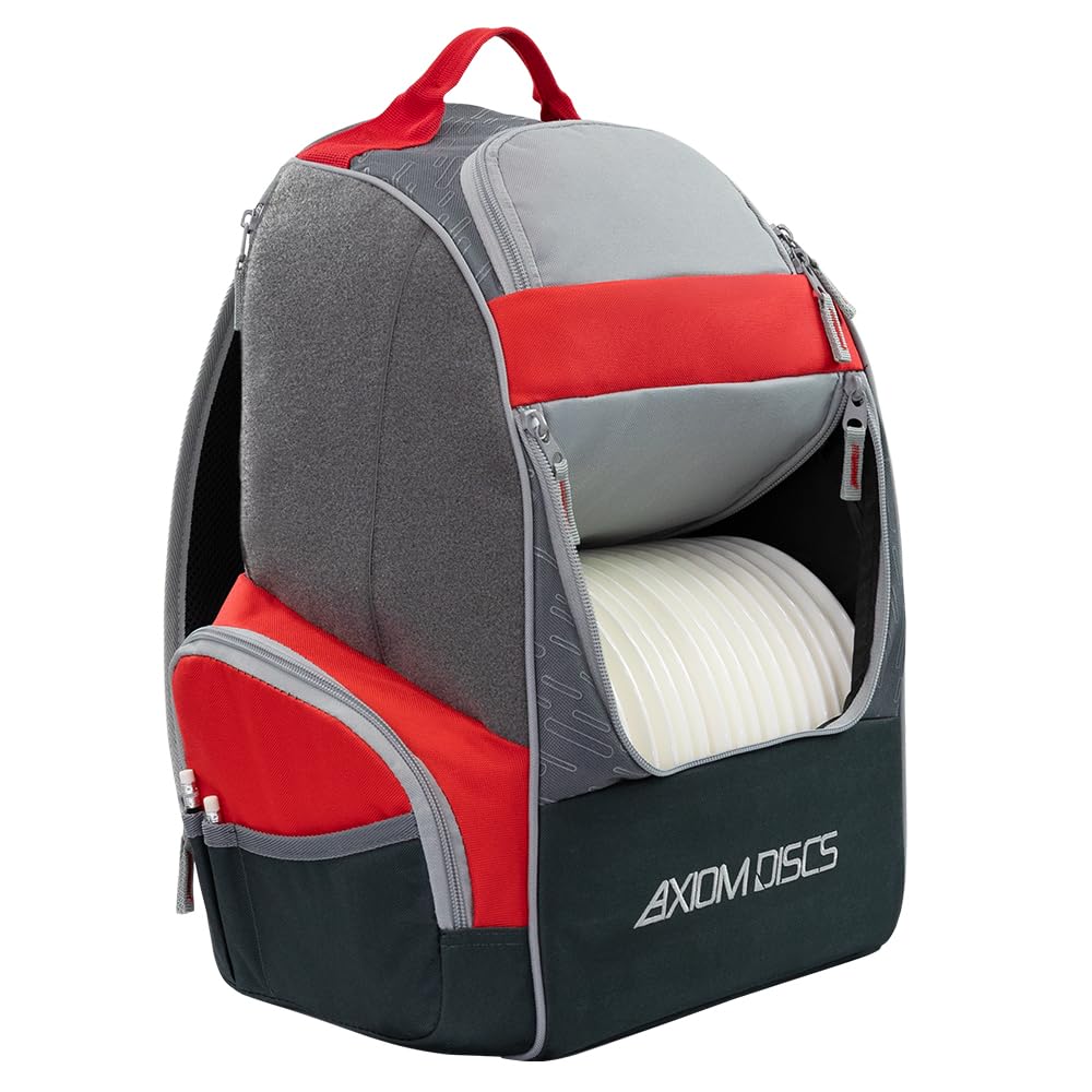 Axiom Discs Shuttle padded straps provide comfortable carry during long rounds