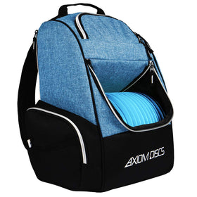 Axiom Discs Shuttle side pocket view showing space for keys and phone
