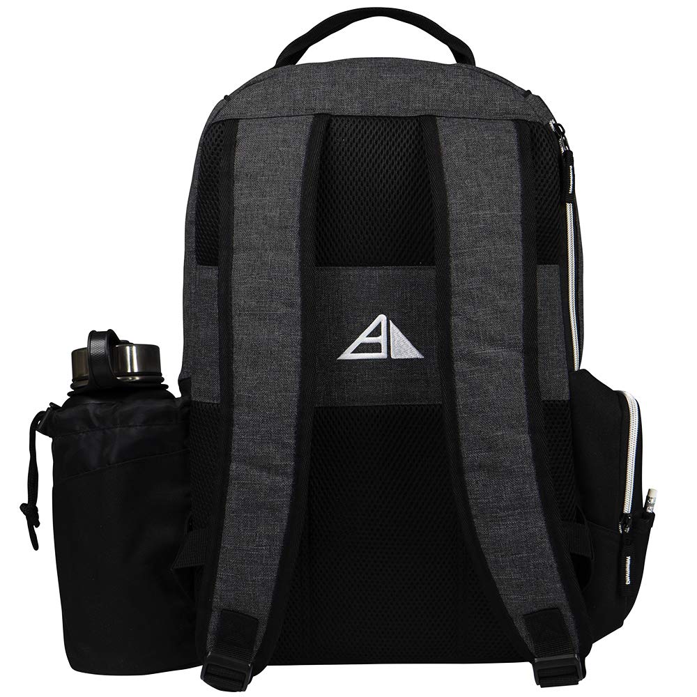 Axiom Discs Shuttle front pockets store keys, wallet, and phone.