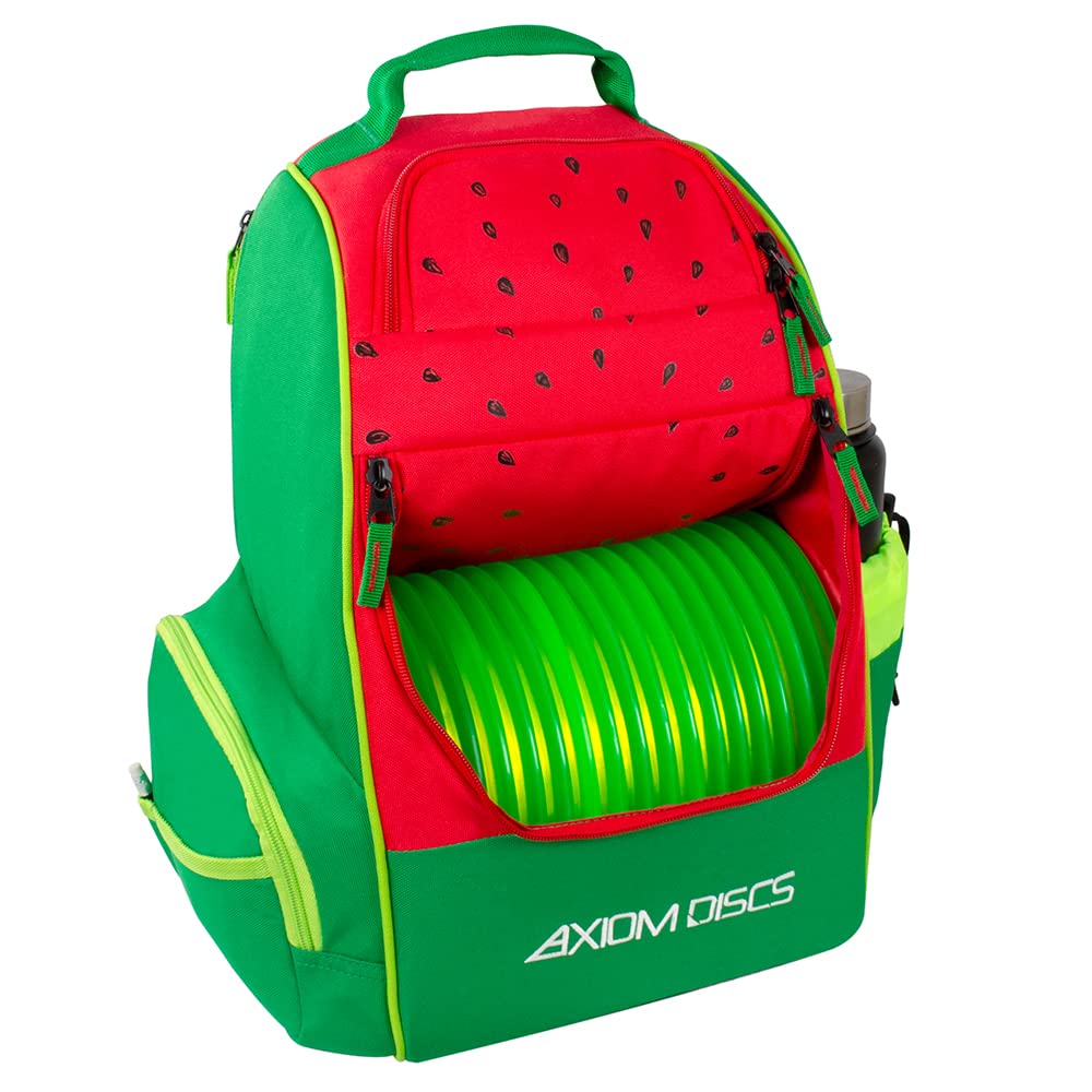 Axiom Discs Shuttle Watermelon Edition: side pockets keep keys and towels easy to reach.
