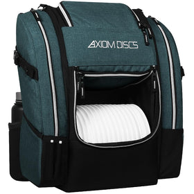 Axiom Discs Voyager Lite backpack side view with padded straps for comfort