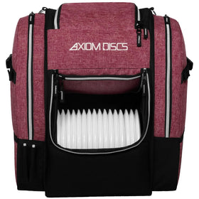 Axiom Discs Voyager Lite backpack strap offers cushioned support for comfortable rounds