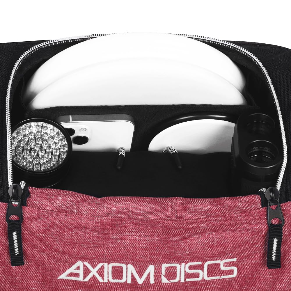 Axiom Discs Voyager Lite drink holders keep hydration within reach