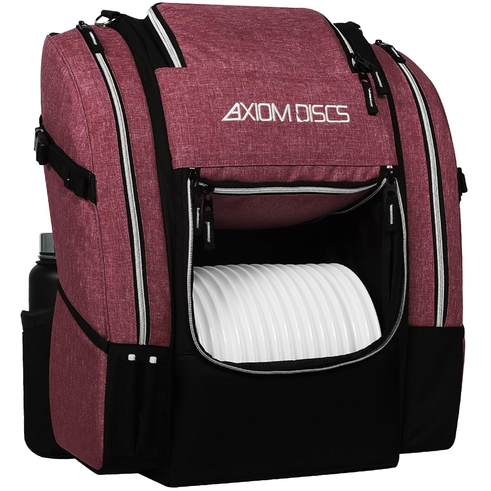 Axiom Discs Voyager Lite main compartment holds 18+ discs for quick access
