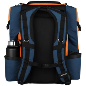 Multiple pockets and two drink holders for essentials