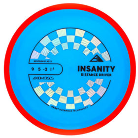 Neutron plastic finish on the Insanity offers durability and bright color options.