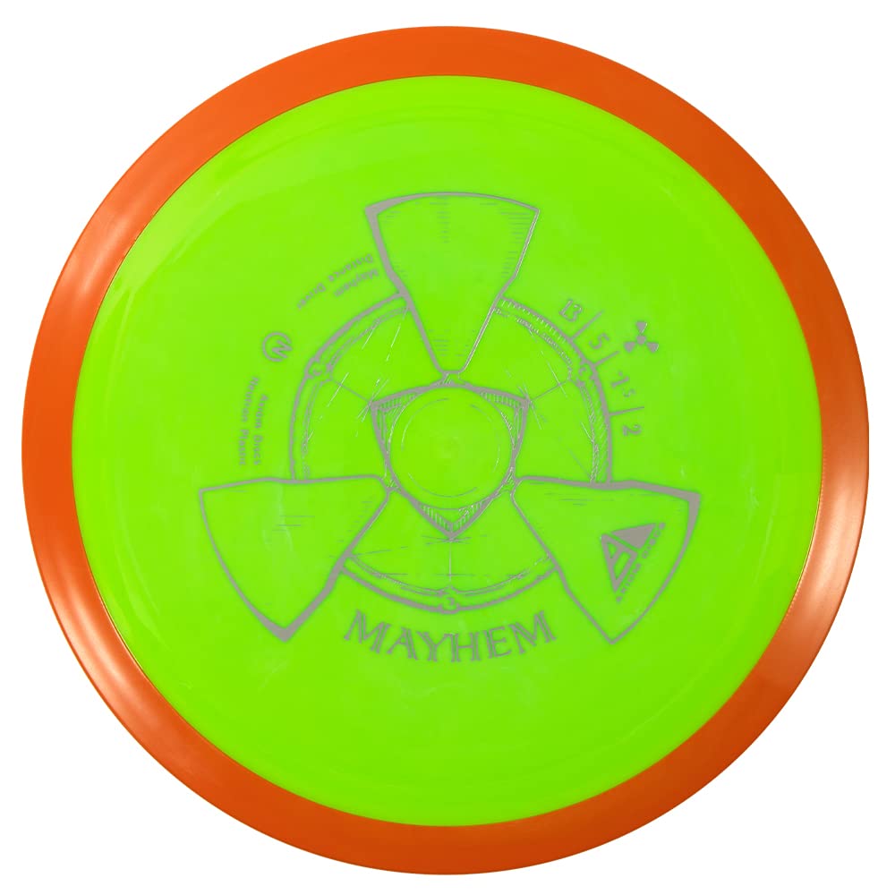 Axiom Discs Neutron Mayhem grip shot shows comfortable grip and control.