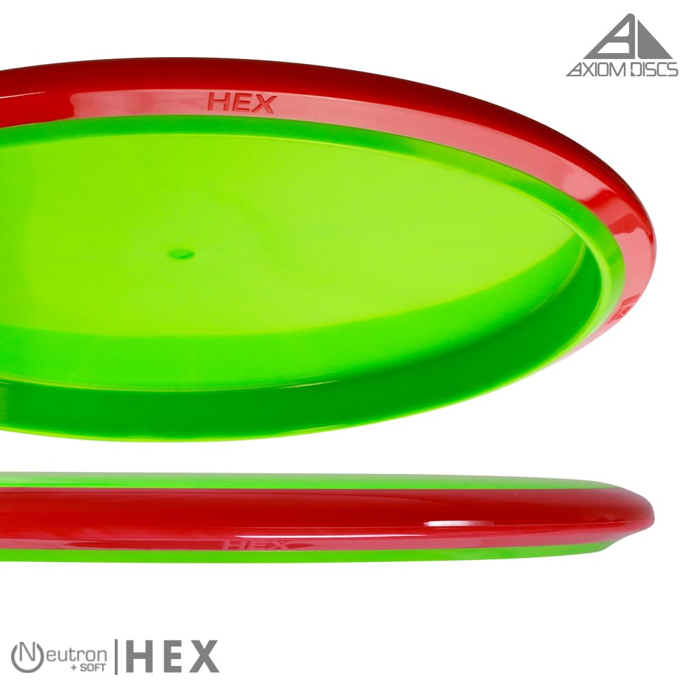 Axiom Neutron Hex Soft midrange forehand glide for shaping routes.
