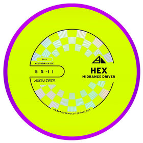 Axiom Neutron Hex Soft midrange delivers straight flight for woods.