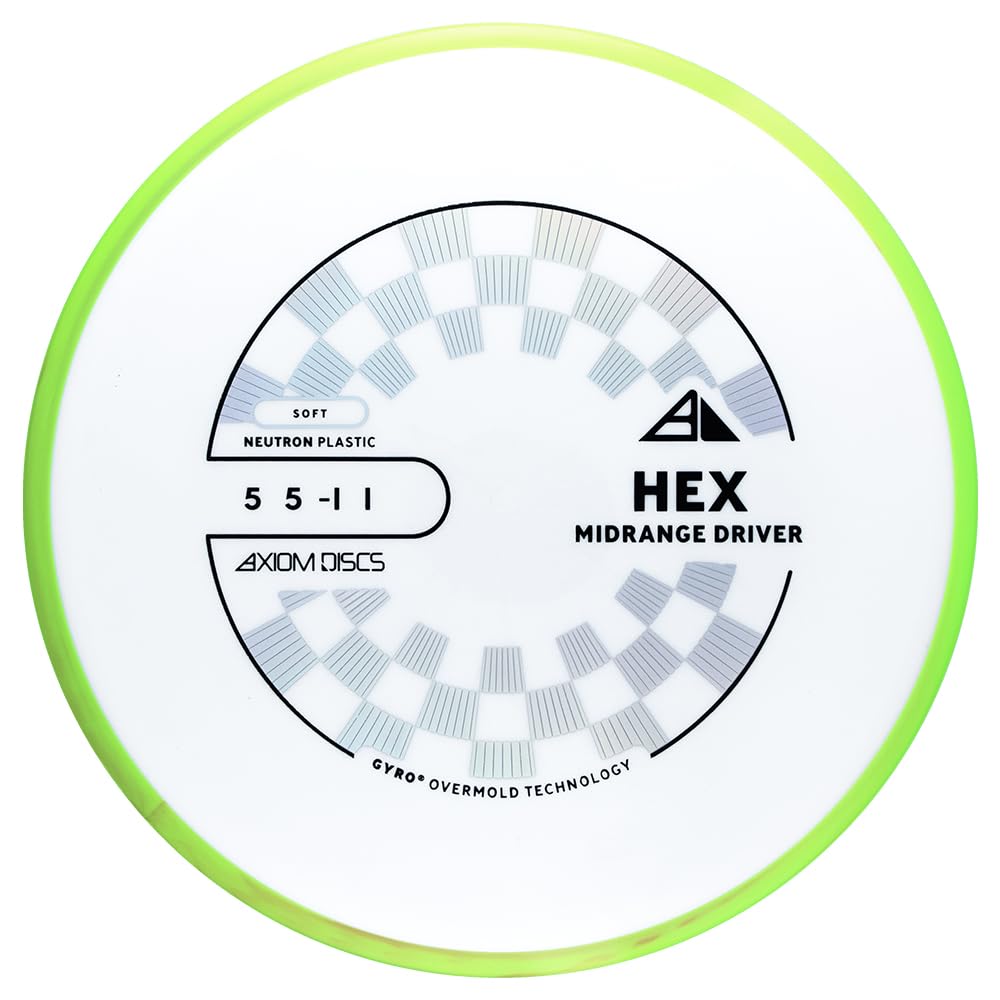 Axiom Discs Neutron Hex Soft midrange front view showing confident control for wooded shots