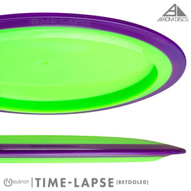 Axiom Discs Neutron Time-Lapse in flight highlighting extended glide and stable finish.