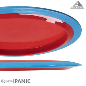 Axiom Panic Neutron disc golf in flight demonstrating reliable stability in wind.