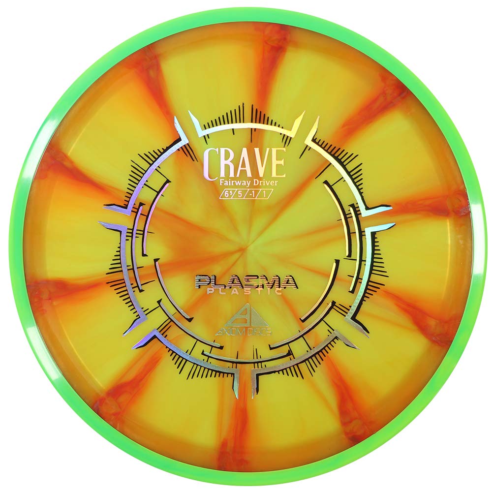 Axiom Plasma Crave disc golf fairway driver showing straight flight and strong grip