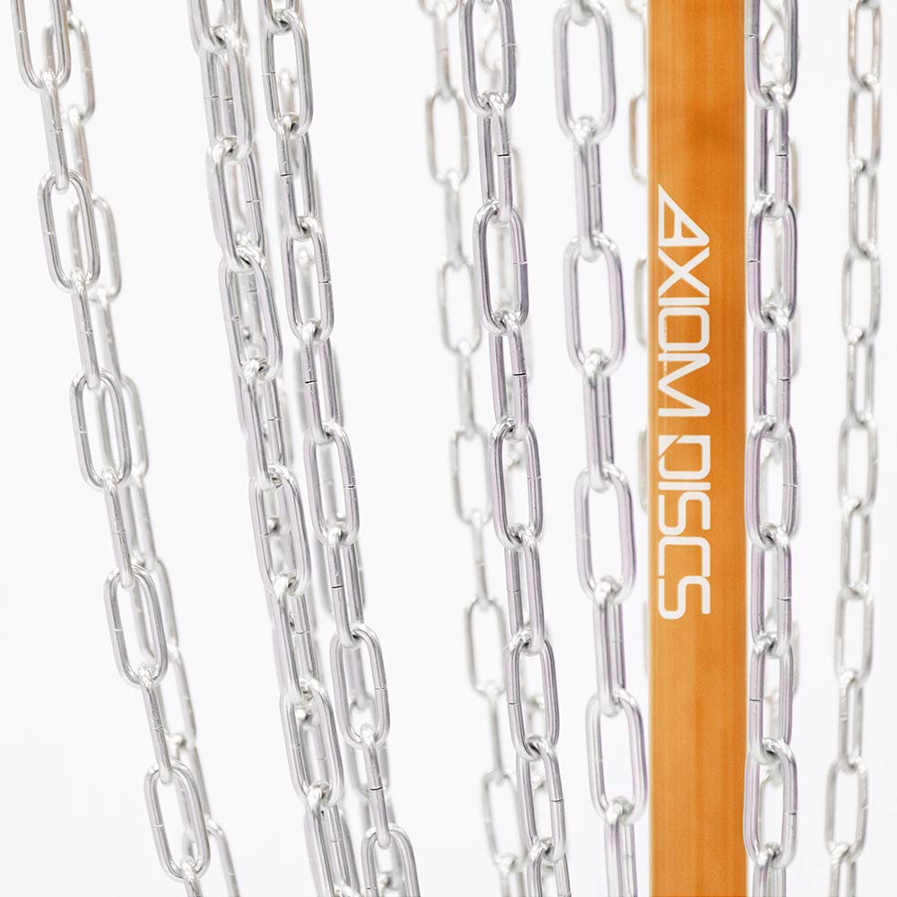 Axiom Pro basket folds compactly for easy transport and storage.