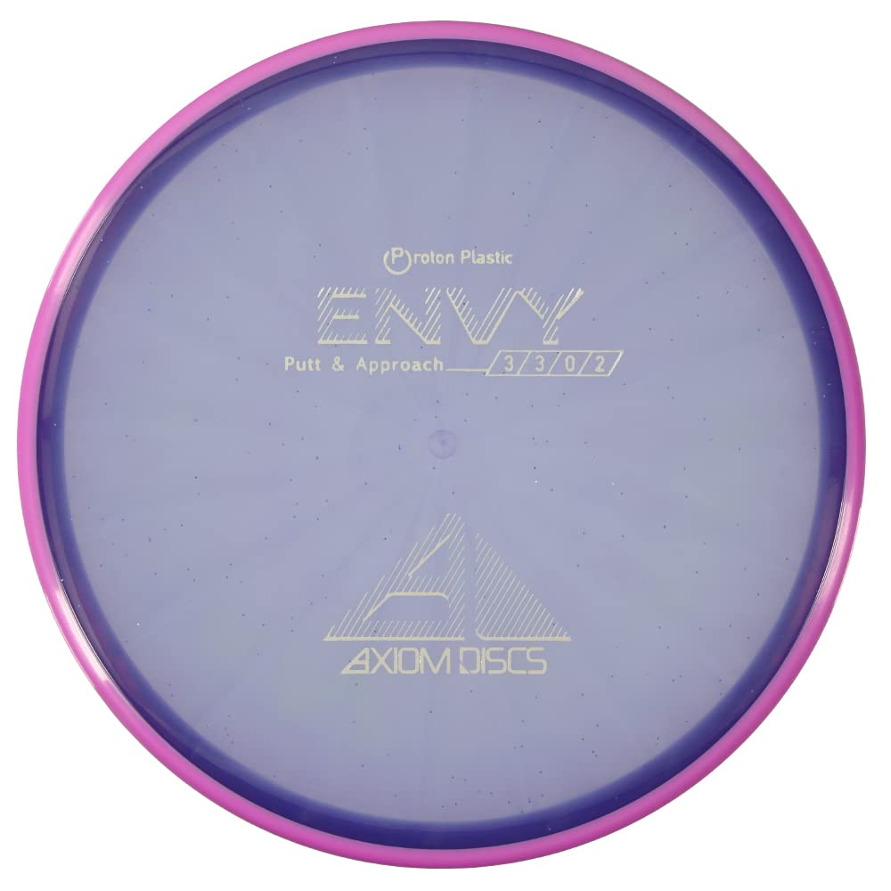 Axiom Discs Proton Envy putter in mystery color, front view, ideal for precise putting.