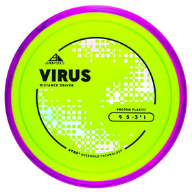 Axiom Proton Virus in hand ready for a controlled versatile throw
