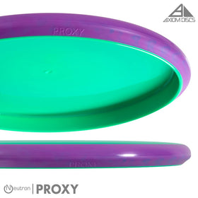 Axiom Proxy Neutron putter close-up face highlights premium grip.
