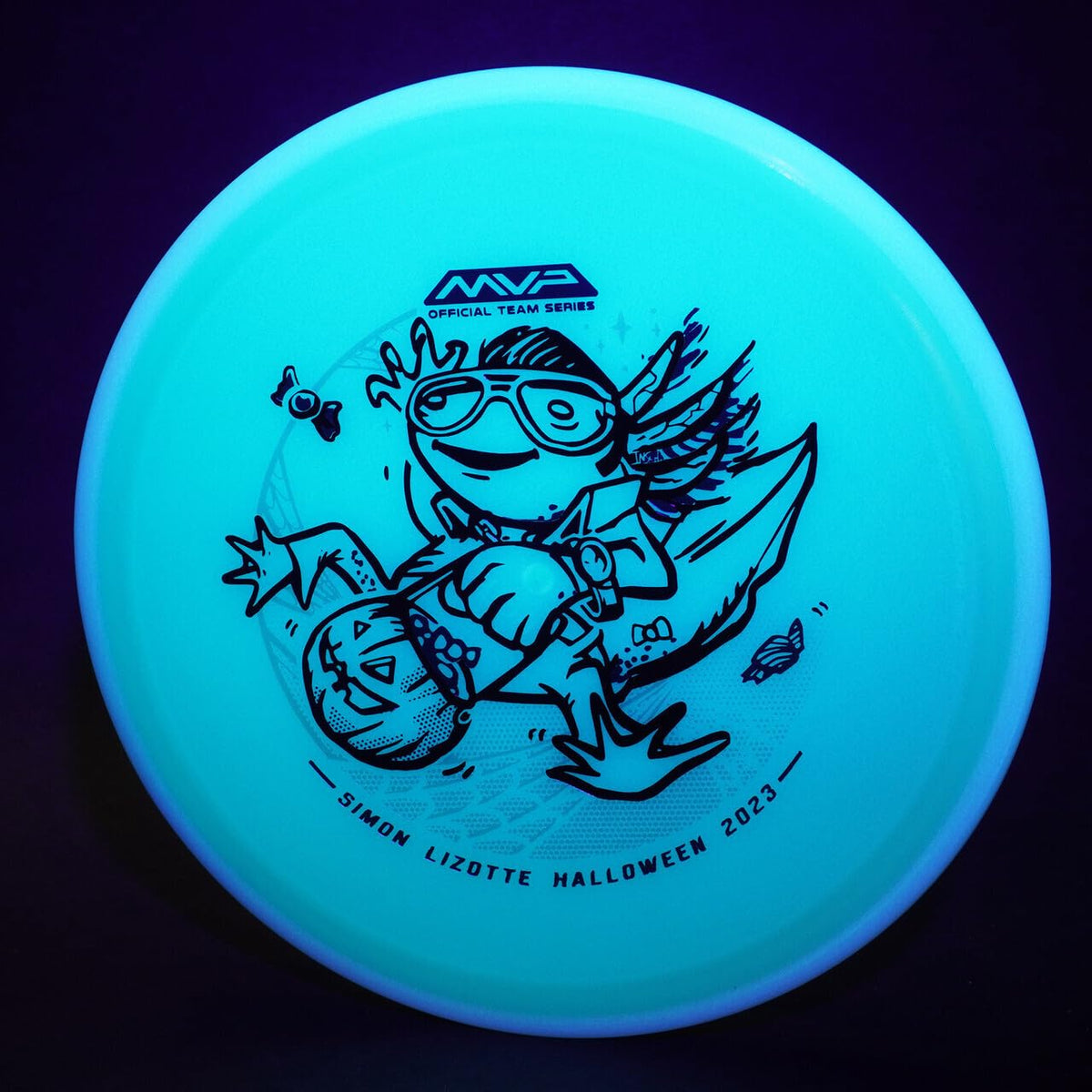 Axiom Simon Lizotte Total Eclipse Glow Hex weight label 176g