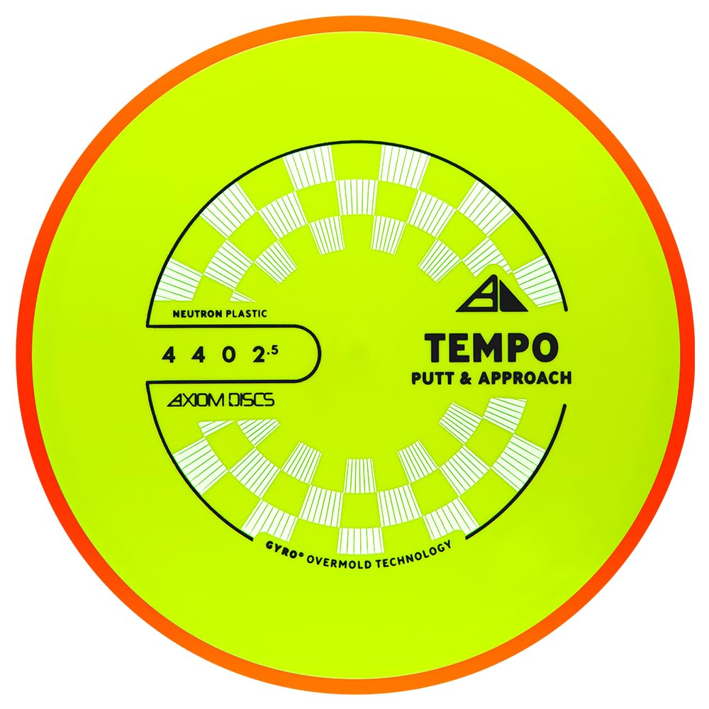 Axiom Tempo Neutron putter grip texture improves feel and stability in windy rounds.