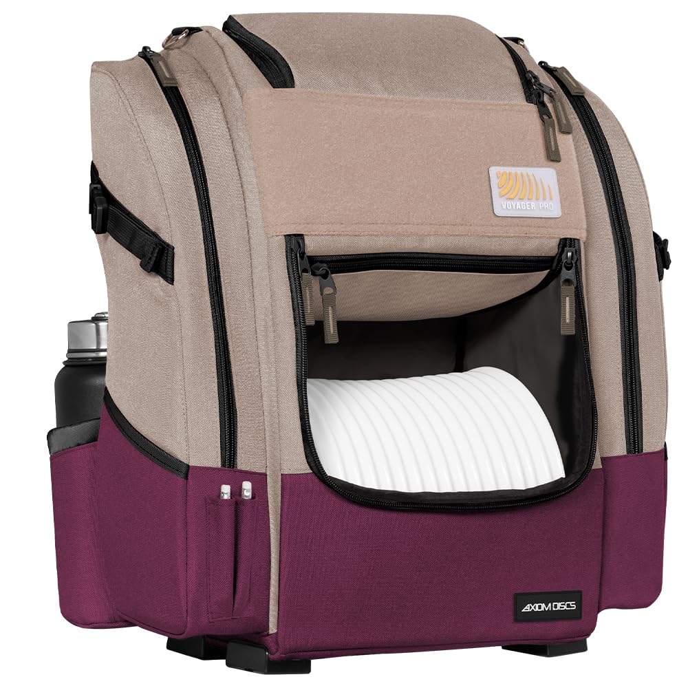 Axiom Voyager Pro bag back view with padded straps for comfort