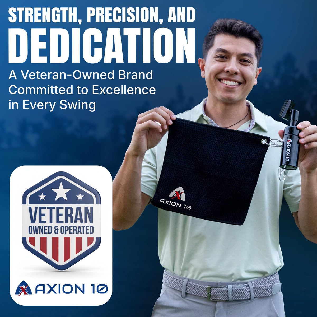 Axion10 nylon bristles deliver deep groove cleaning
