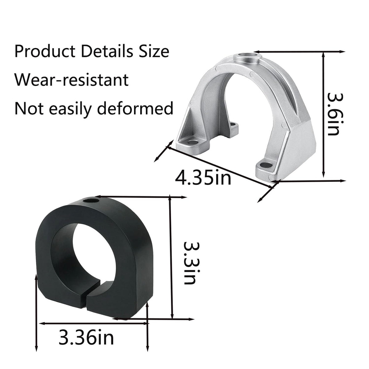 AYATOSOTA rear spring bushing on passenger side cushions impacts for smoother ride