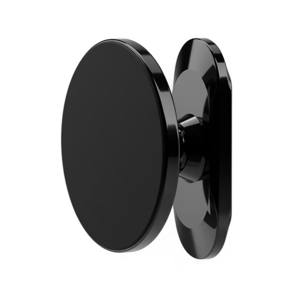 AYJU magnetic phone holder attached to golf cart rail for hands-free navigation
