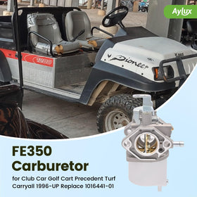 Aylux fuel pump assembly for FE350 engines on Club Car models.