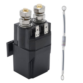Aynaxcol 48V solenoid closeup highlighting precise current handling for golf carts.