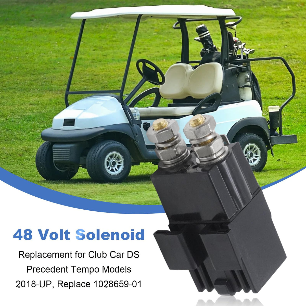Aynaxcol compatibility across 2018-up Club Car models for reliable replacement.