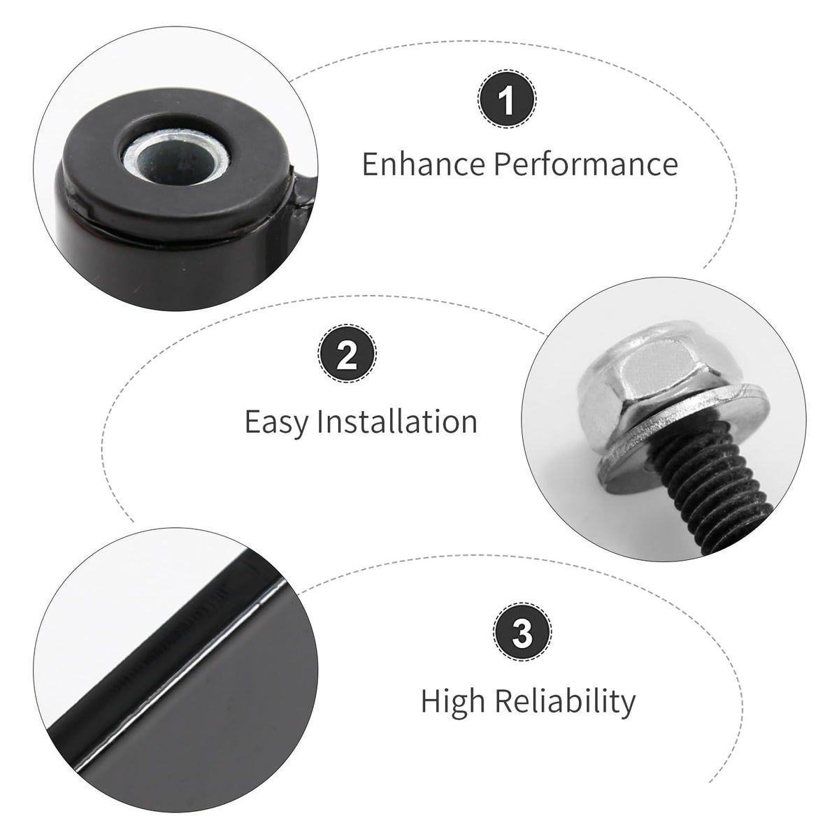 Durable material used in Aynaxcol Delta A-Plate Sub Assembly for longer life.