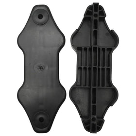 Aynaxcol plastic mounting plate offers durable, lightweight hold down.