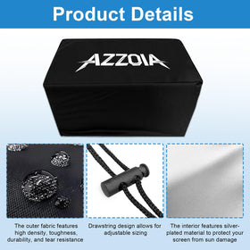 Adjustable drawstring ensures a snug screen fit on various models.