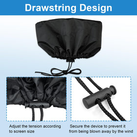 UV-resistant coating protects the display from sun exposure.