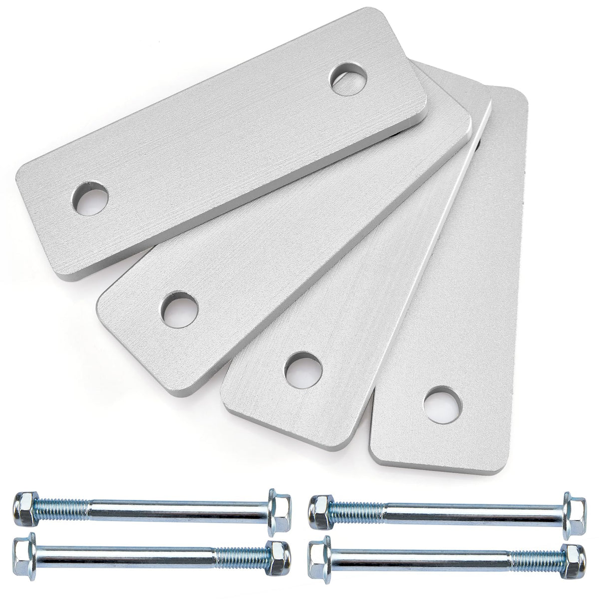 B4B Bang 4 Buck rear lift kit with 1-inch extension shackles improves clearance for Club Car