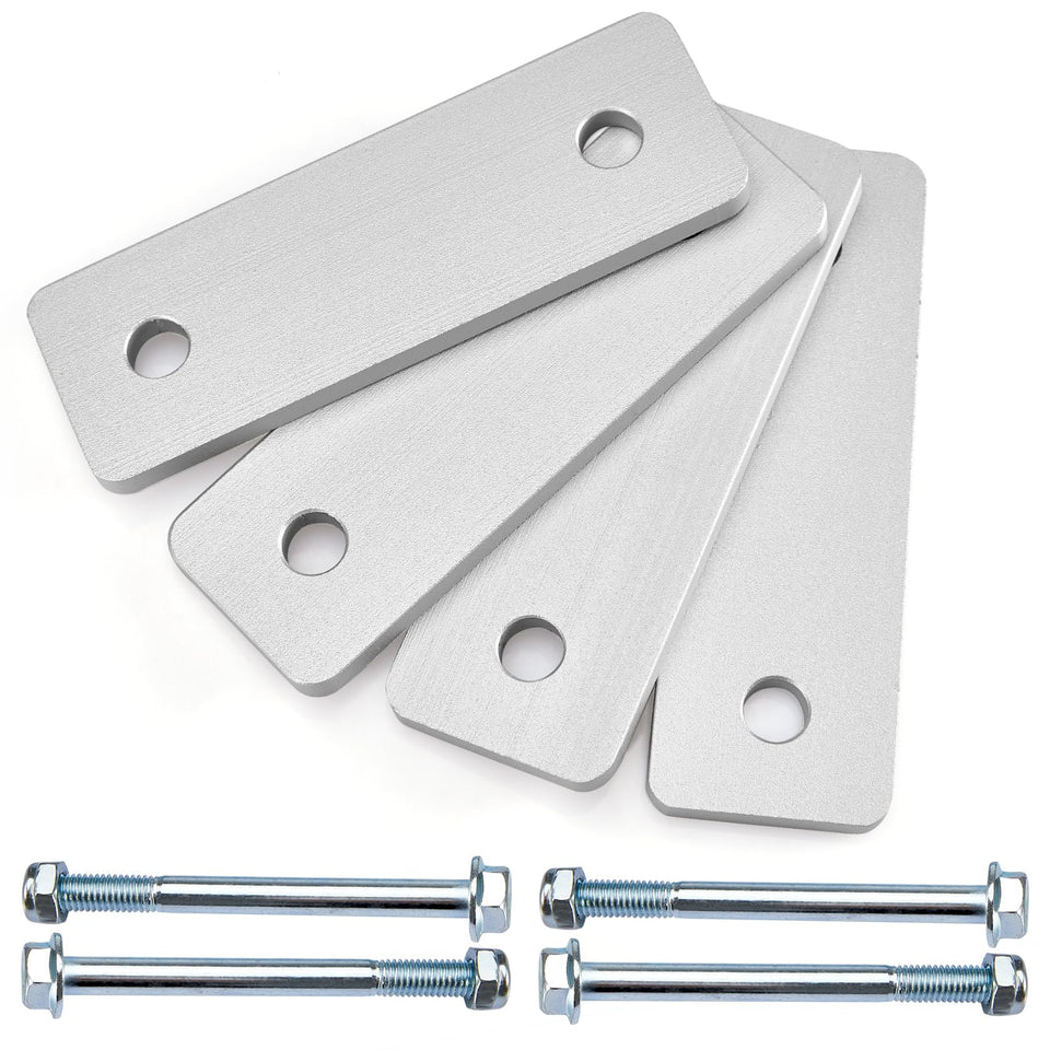 B4B Bang 4 Buck rear lift kit with 1-inch extension shackles improves clearance for Club Car
