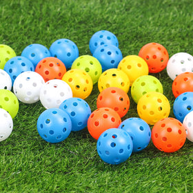 Bac-kitchen colorful balls show flight path for better aim.