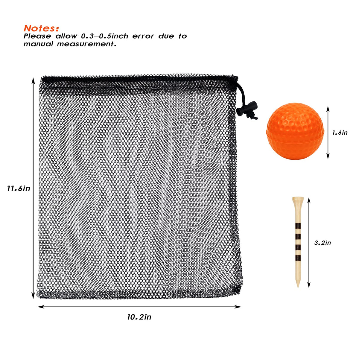 Bright Bac-kitchen foam golf balls attract kids’ attention during backyard practice.