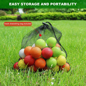 Bac-kitchen foam golf balls ideal for pets' playful interaction.