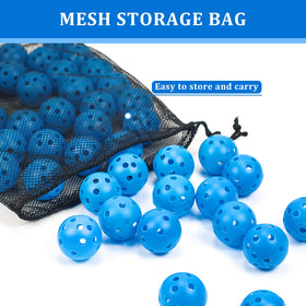 Bac-kitchen mesh drawstring bag keeps balls organized and portable