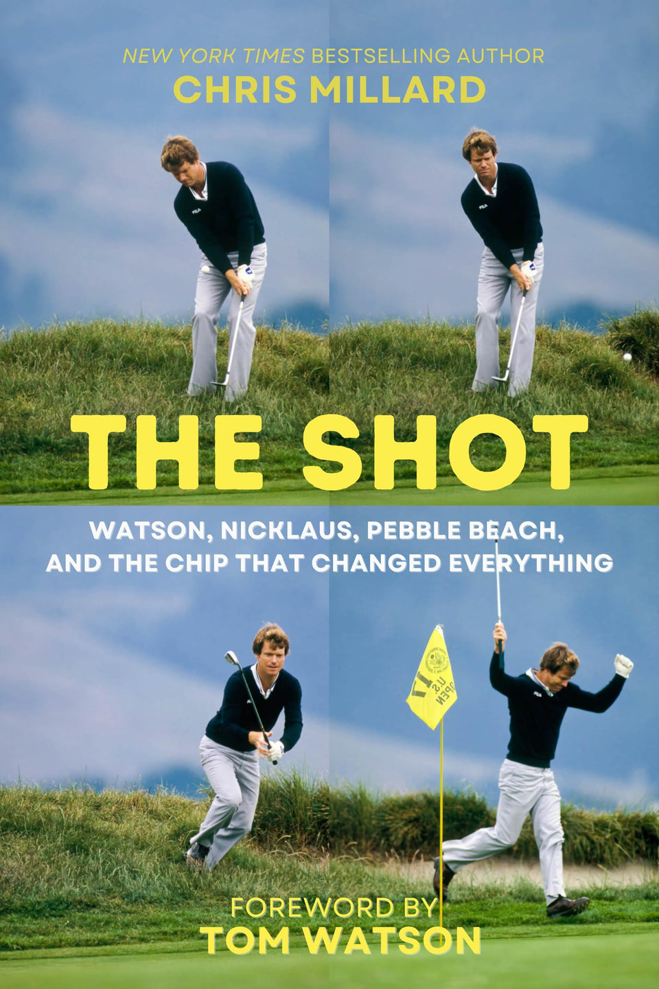 Back Nine Press The Shot cover front, iconic golf history imagery and inviting read for fans.