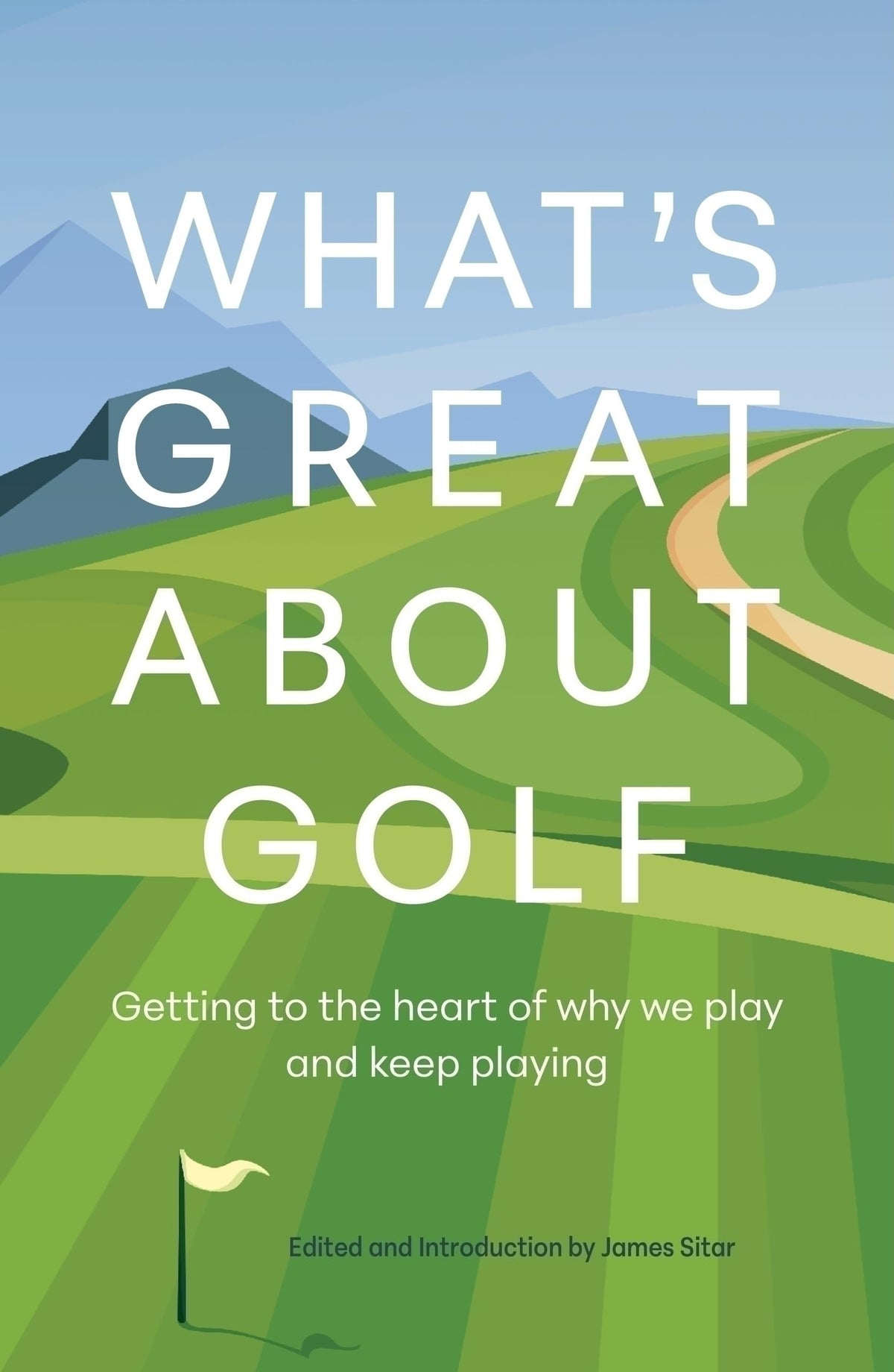 Back Nine Press What's Great About Golf cover image, ideal for gifting to golf enthusiasts.