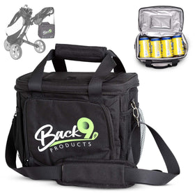 Back9 Products golf cart cooler with magnetic lid front view keeps drinks ready on the course.