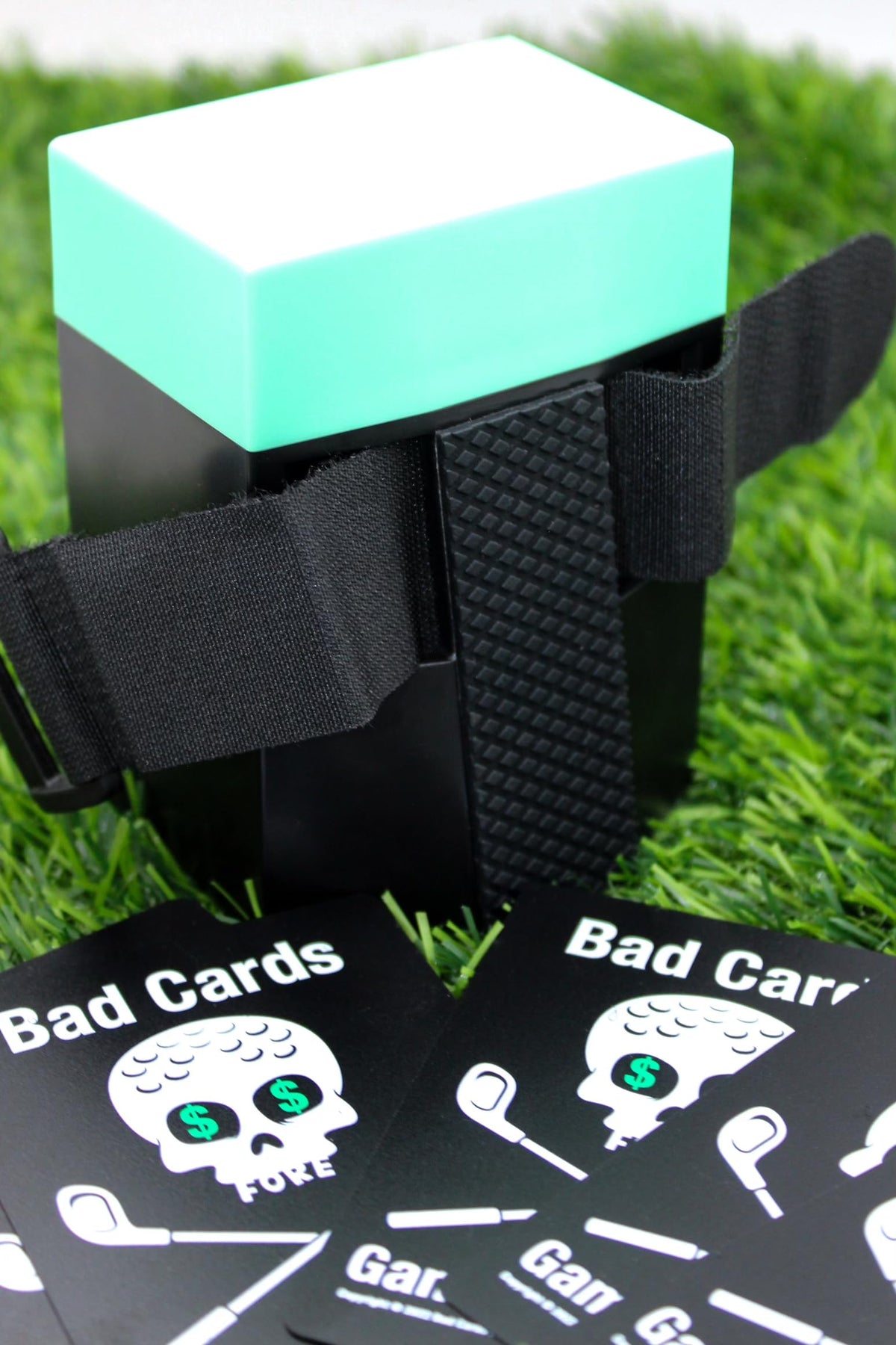Plastic box with dividers for Bad Cards Fore Gambling Golfers