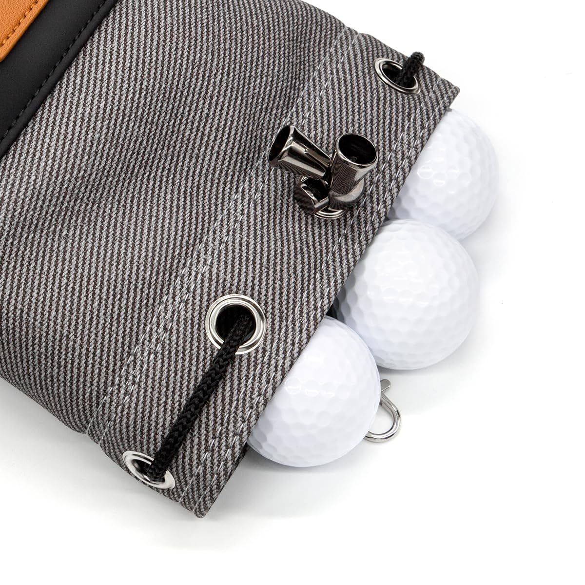 BAIRBRE drawstring closure keeps items secure while you play golf.