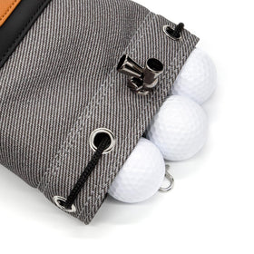 BAIRBRE drawstring closure keeps items secure while you play golf.