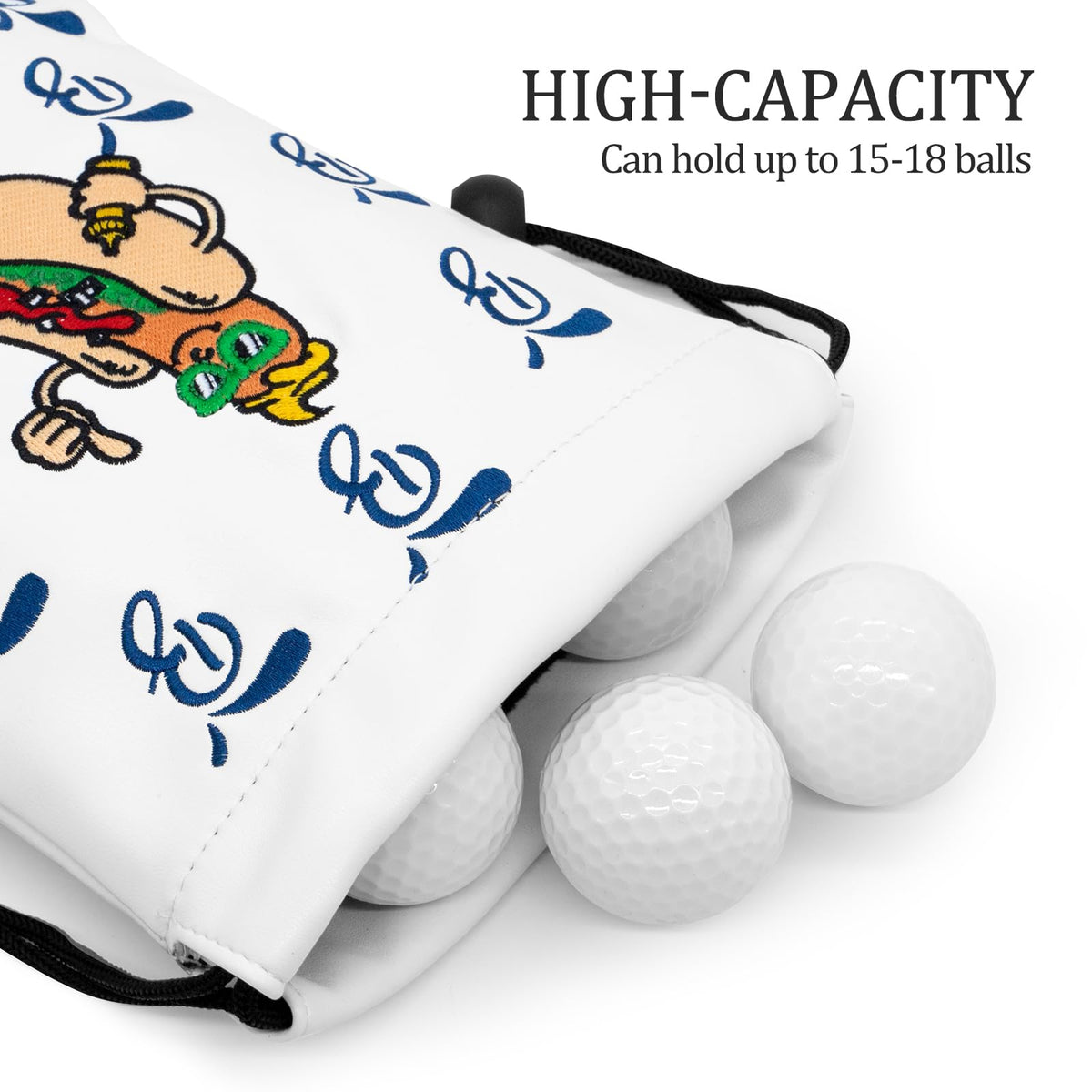 BAIRBRE Golf Accessories Storage inside the pouch keeps essentials organized
