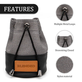BAIRBRE compact bag size supports storing essentials during a round.