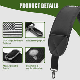 BAIRBRE nylon waterproof strap stays flexible and durable in rain